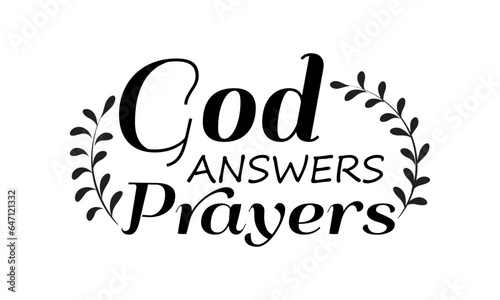 Biblical Phrase, Christian Faith, typography for print or use as poster, card, flyer or T Shirt	
