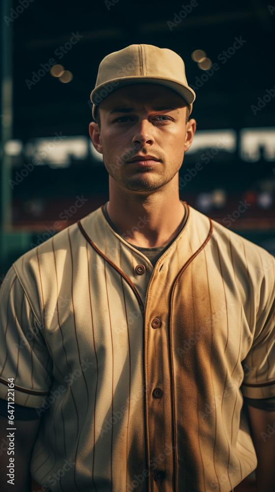Portraits of Power: Baseball's Monumental Men, Generative AI