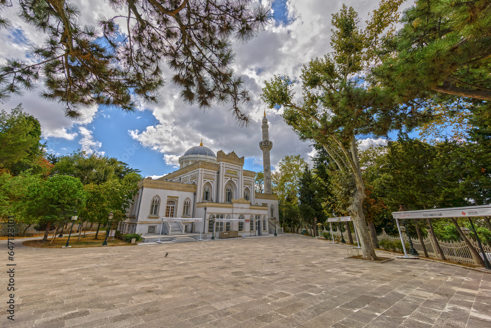 Ertugrul Tekke Mosque view in Besiktas District of Istanbul