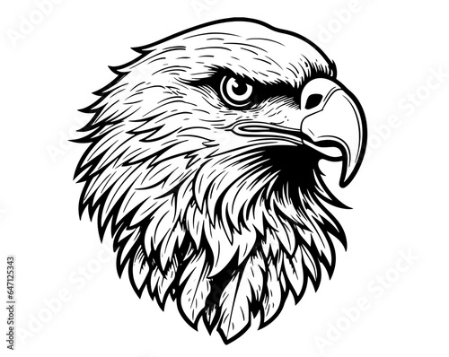 eagle logo template vector logo vector