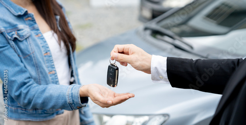 Obraz na plátně lease, rental car, sell, buy