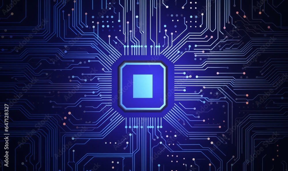 blue circuit board blue circuit board