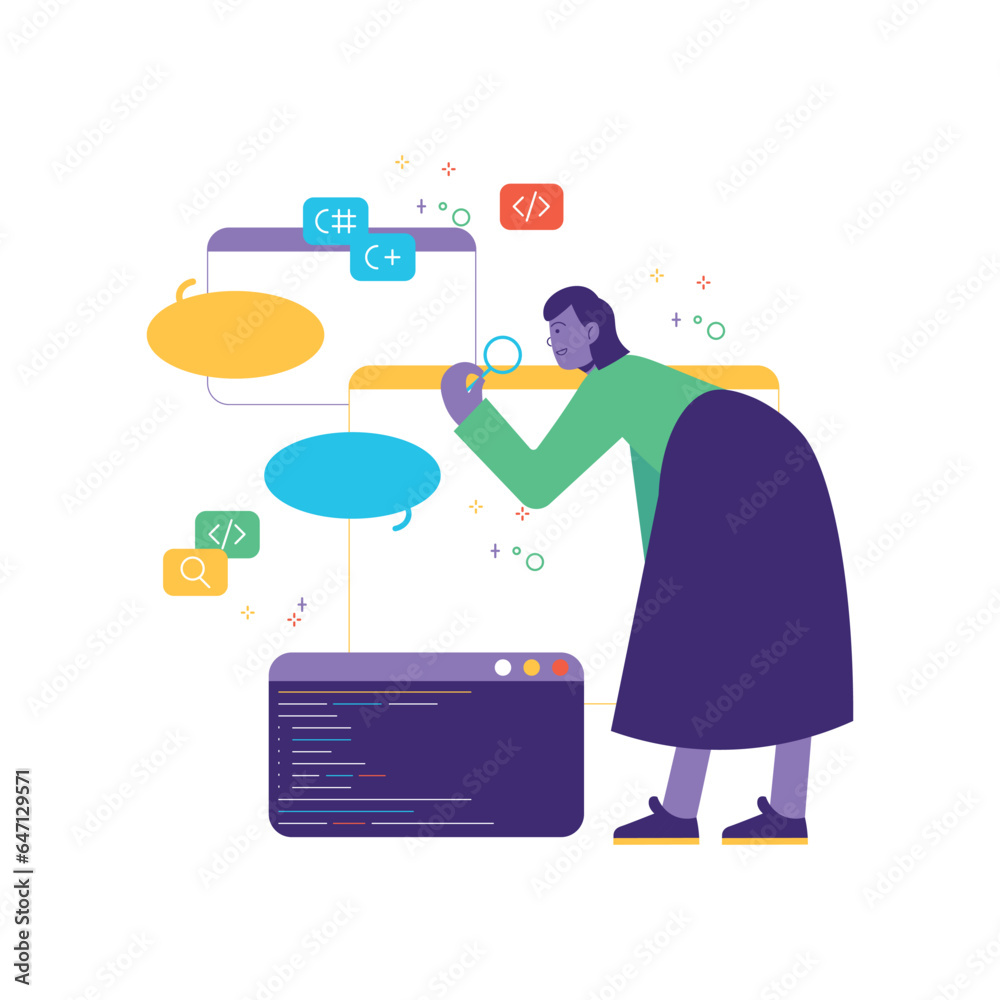 Website Development Programming Illustrations Website Development Programming Illustrations