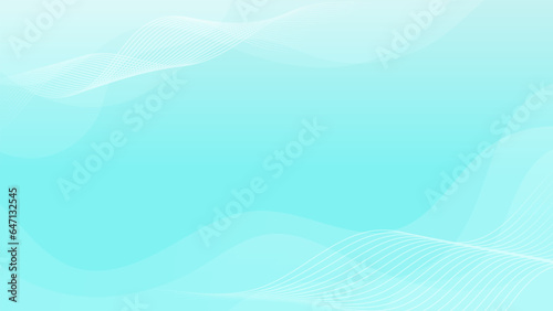 Wave Gradient Blue Subtle Background. Abstract Blue Gradient Wallpaper