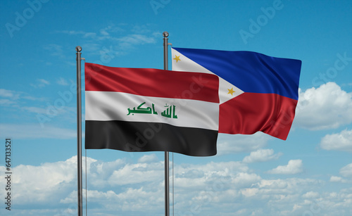Philippines and Iraq flag