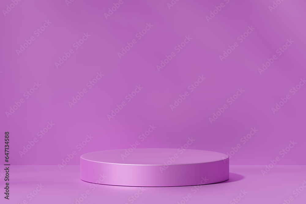 3D rendering of an empty podium 3D rendering of an empty podium