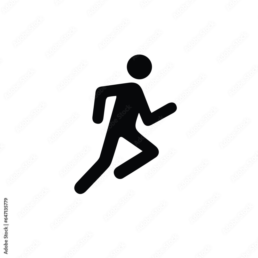 Run Icon for any kind of graphic work. usefully run logo design