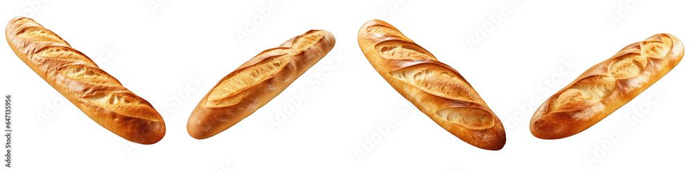 Baguette clipart collection, vector, icons isolated on transparent background Baguette clipart collection, vector, icons isolated on transparent background