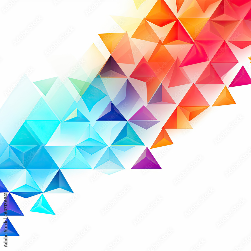 abstract colorful triangle background abstract colorful triangle background