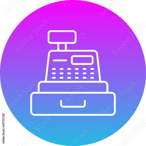 Cashier Machine Icon