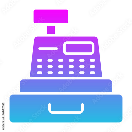 Cashier Machine Icon