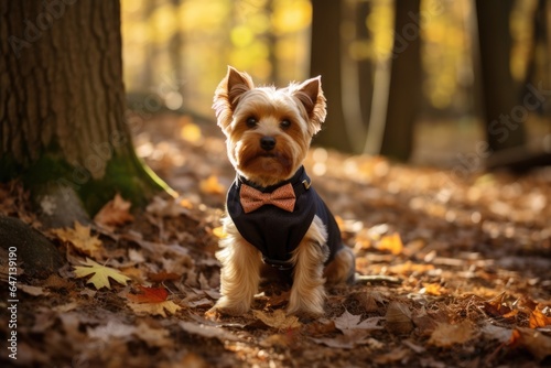 Adorable Dog In A Dapper Bowtie And Suspenders For A Classic Look Accessorize Your Dog, Dapper Bowties For Dogs, Attire For Dogs, Suspenders For Dogs © Ян Заболотний