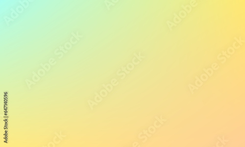 turquoise and yellow pastel color gradient background design