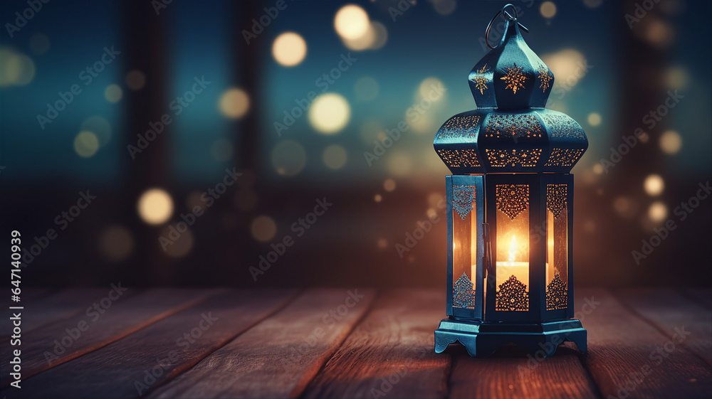 Moroccan lantern with candle, Ramadan, islamic background Moroccan lantern with candle, Ramadan, islamic background