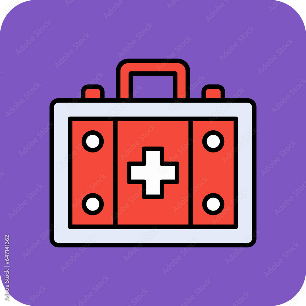 Obraz premium First aid kit Icon