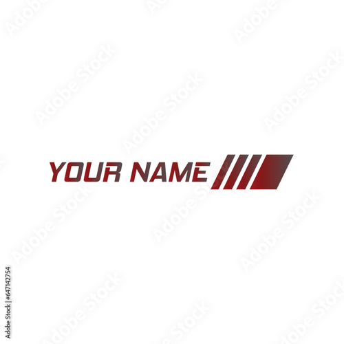 Vehicle vector decal stripes for both parts, racing stripes for car tuning