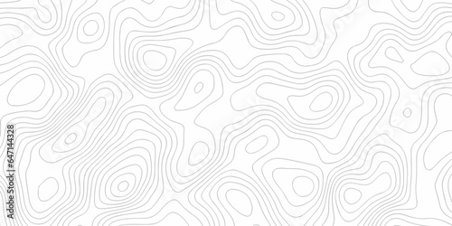 Background lines Topographic map. Geographic mountain relief. Abstract lines background. Contour maps. Vector illustration, Topo contour map on white background, Topographic contour lines.