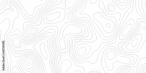 Abstract pattern with lines Topographic map. Geographic mountain relief. Abstract lines background. Contour maps. Vector illustration, Topo contour map on white background, Topographic contour lines.