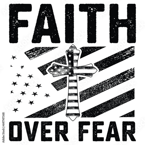 Faith over fear  Gift Christ Shirt