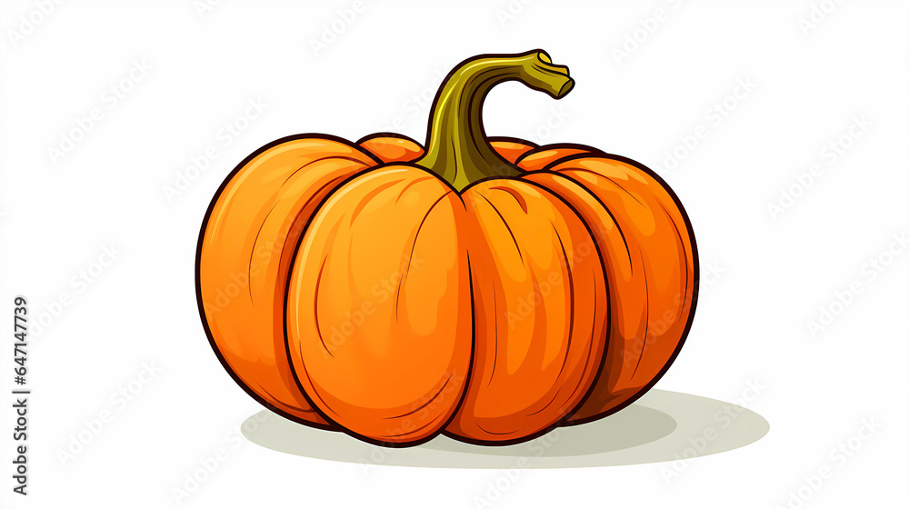 Hand drawn cartoon pumpkin illustration
Hand drawn cartoon pumpkin illustration