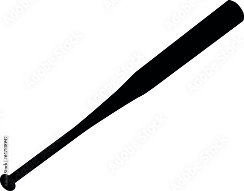 Baseball Bat SVG Cut File for Cricut and Silhouette, EPS Vector, PNG , JPEG , Zip Folder