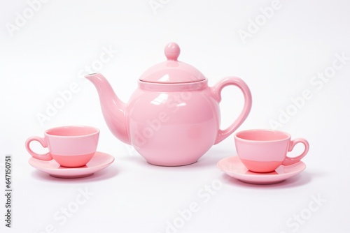 Pink Toy Toy Tea Set White Background Pink Toy Tea Set, White Background, Toy Safety, Color Psychology, Gender Stereotypes, Creativity, Parental Involvement, Product Quality