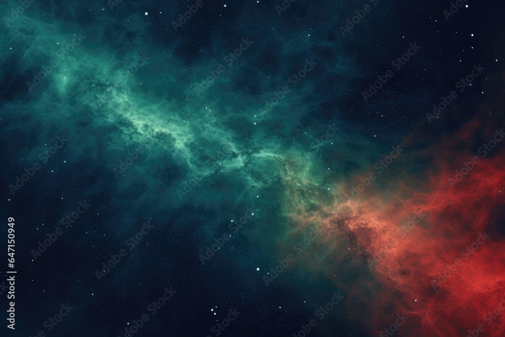 Red Green Blue Space , Panoramic Background