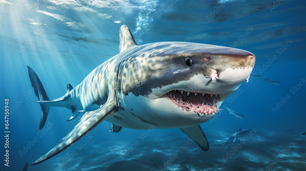 Fototapeta premium Shark in its Natural Habitat