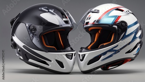 "Racing Velocity: Cutting-Edge Carbon Helmets Embracing Motorsport Innovation" © Famahobi