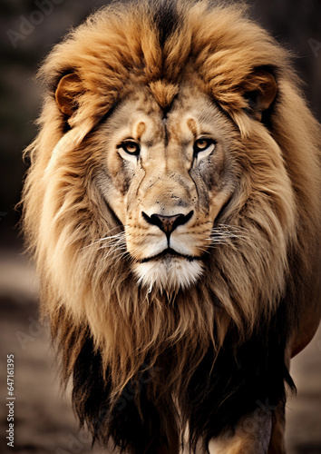 The Gaze of the Wild: Captivating Lion Eyes