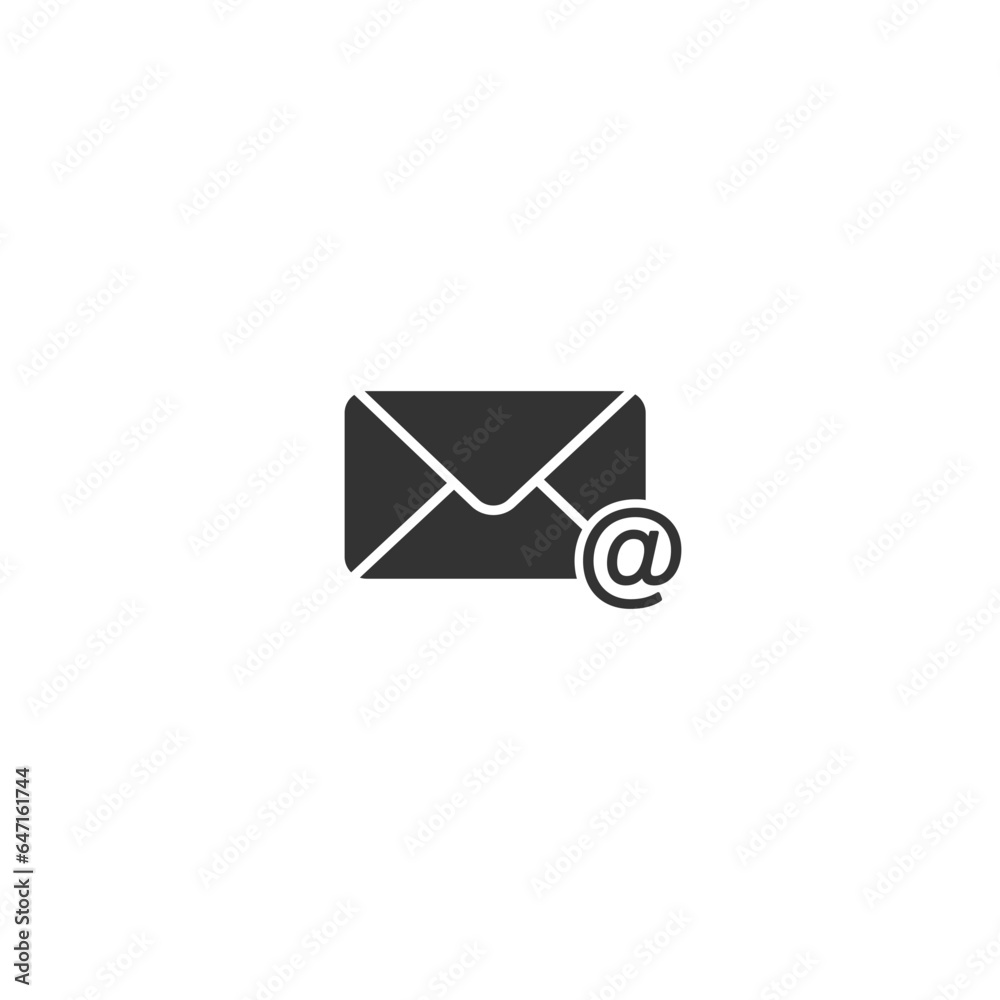 Envelope icon in trendy flat design. Vector Envelope icon in trendy flat design. Vector