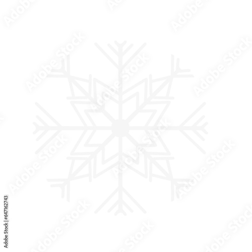 White snowflake - ideal for website, email, presentation, postcard, book, t-shirt, sweatshirt, mug, photo, label, sticker, book, notebook, printable, Cricut, silhouette

