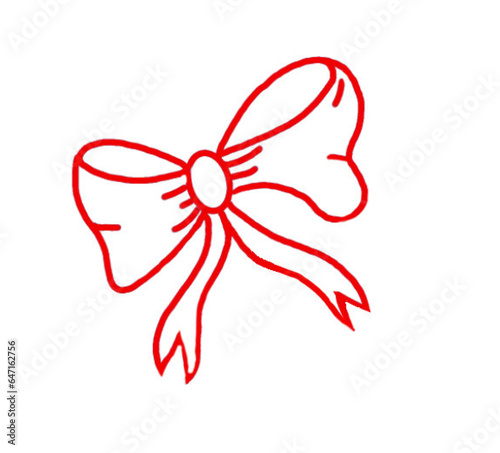 Design red bow - ideal for websites, emails, presentations, greetings, banners, cards, books, t-shirt, sweatshirt, prints, mug, Sublimation, Cricut
