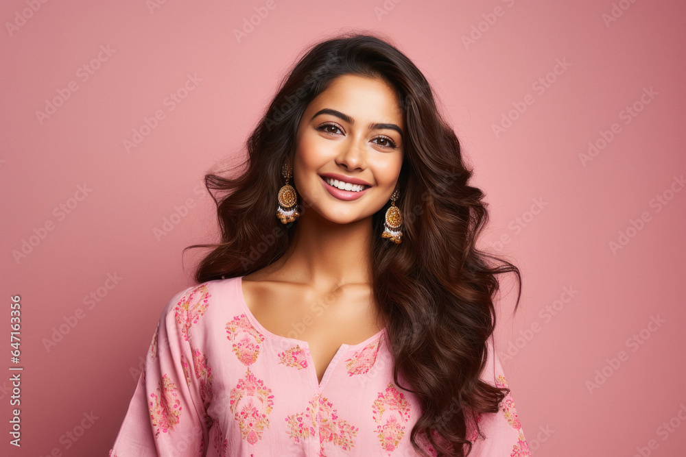 Young and beautiful indian woman. Young and beautiful indian woman.