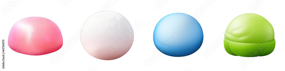 Mochi clipart collection, vector, icons isolated on transparent background Mochi clipart collection, vector, icons isolated on transparent background