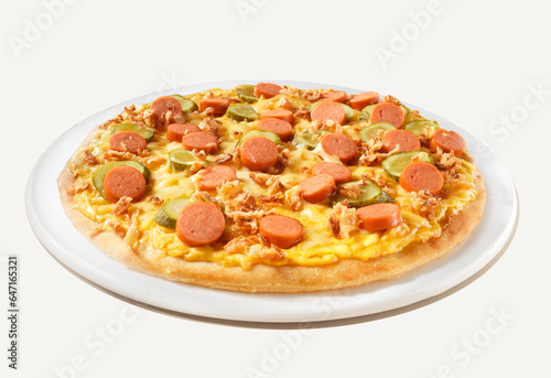 Pizza Hot Dog, Würstchen, käse, Sauce, Italien, Hot Dog,
