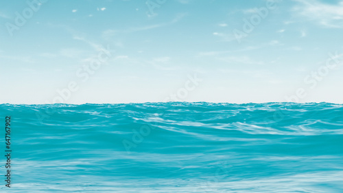 blue sky and sea (Background)