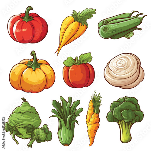 Set of Vegetable