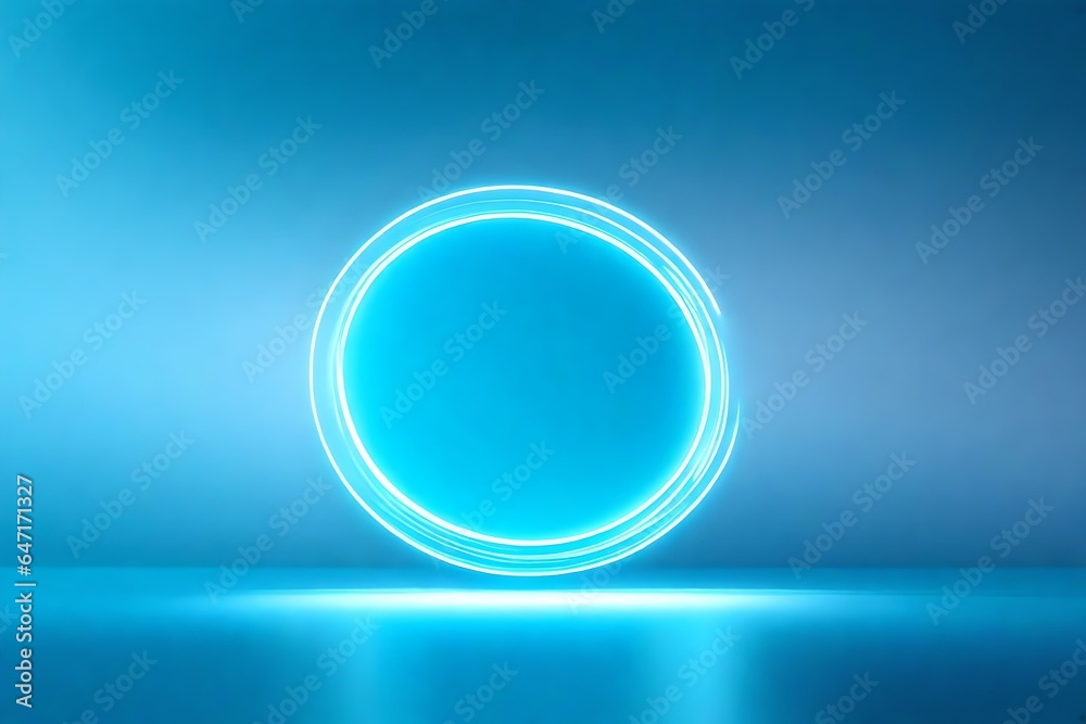 abstract blue background, background with spotlight, generative AI abstract blue background, background with spotlight, generative AI