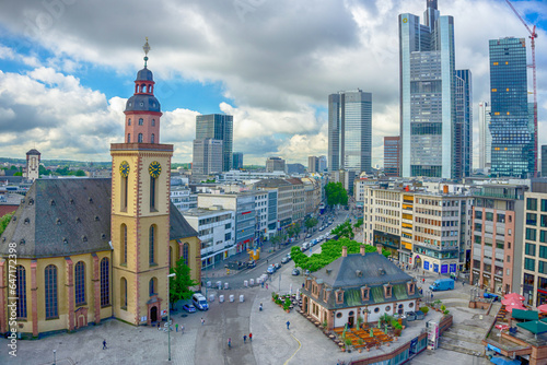 View on Frankfurt am Main, Germany