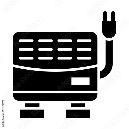 Convector Glyph Icon Design