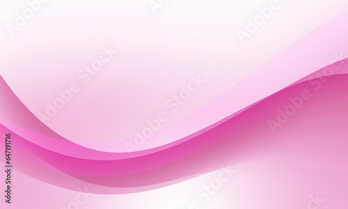 pink wave curves lines soft white and pink gradient abstract background