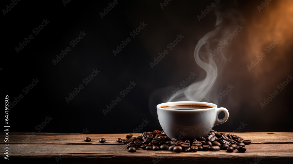 Dark and Moody Coffee Scene Dark and Moody Coffee Scene