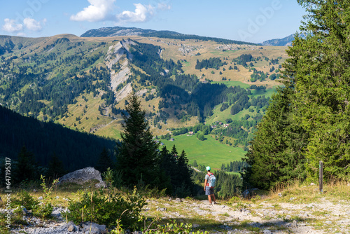 Frankreich Haute Savoie im Herbst