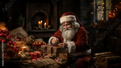 Christmas, Santa Claus is preparing to bring gifts into our homes. it will come?