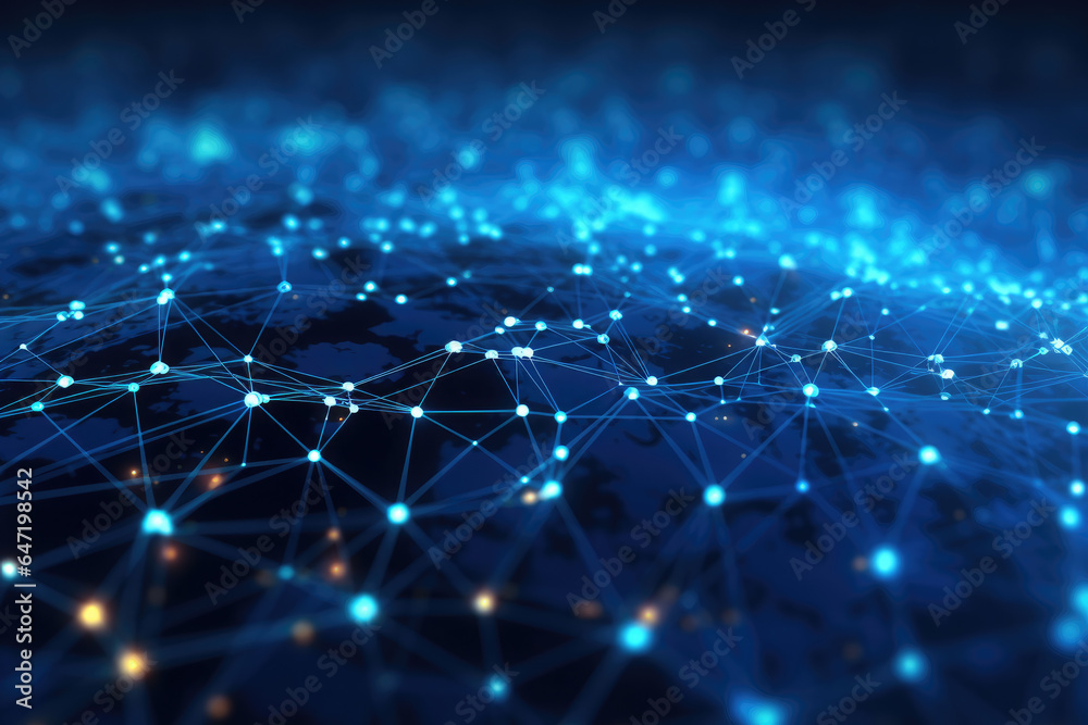 Worldwide network connection, digital telecommunication, big data, digital transformation, cloud computing, IoT, cryptocurrency, blockchain. Metaverse digital world planet cyber Earth. Worldwide network connection, digital telecommunication, big data, digital transformation, cloud computing, IoT, cryptocurrency, blockchain. Metaverse digital world planet cyber Earth.