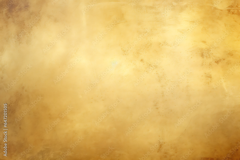 Golden background. Abstract light gold metal gradient. generative ai
