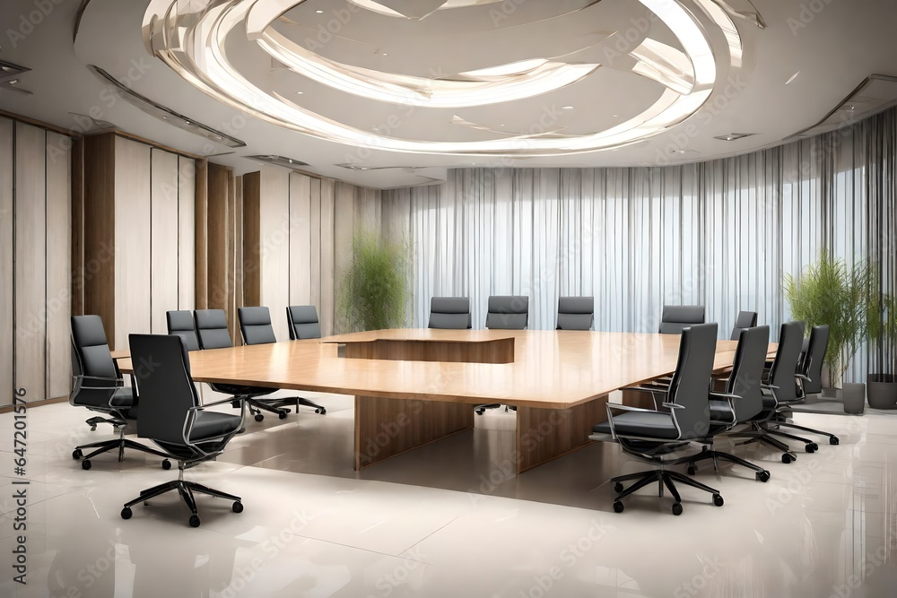 Fototapeta premium conference room interior