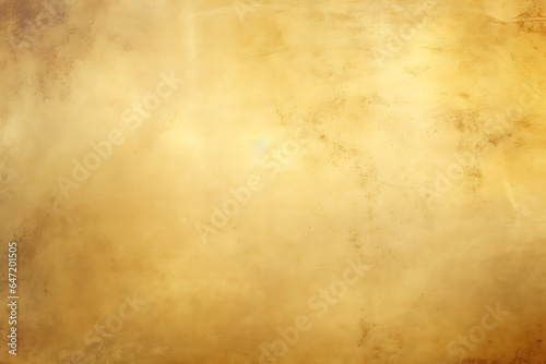 Golden background. Abstract light gold metal gradient. generative ai