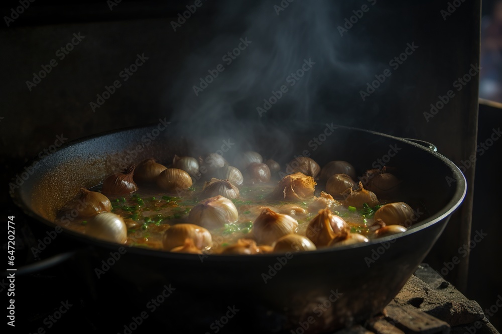 A Rustic Delight Moqueca de Camarão in a Charming Coastal Setting